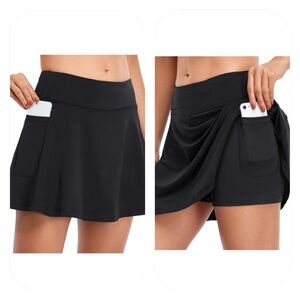NWT Fulbelle L black athletic skort